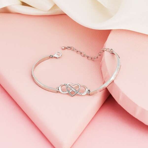 product image: Bracciale con doppio pendente